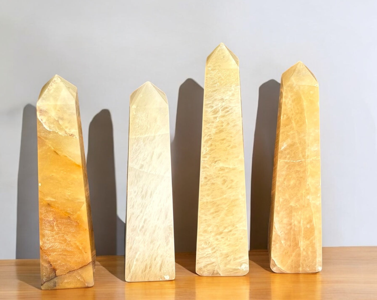 Yellow Aventurine Towers (4 inches / 10.1 cm)