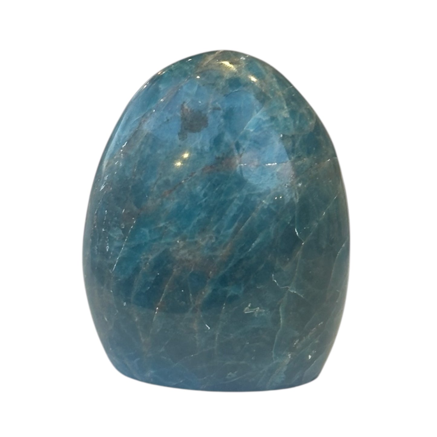 Polished Blue Apatite – 3” Tall