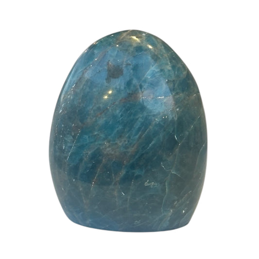 Polished Blue Apatite – 3” Tall